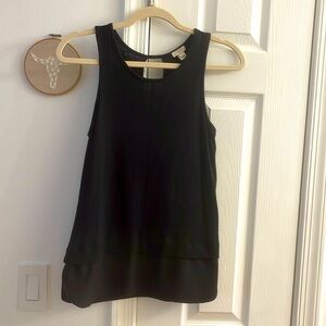 J. Crew Factory black tank top
